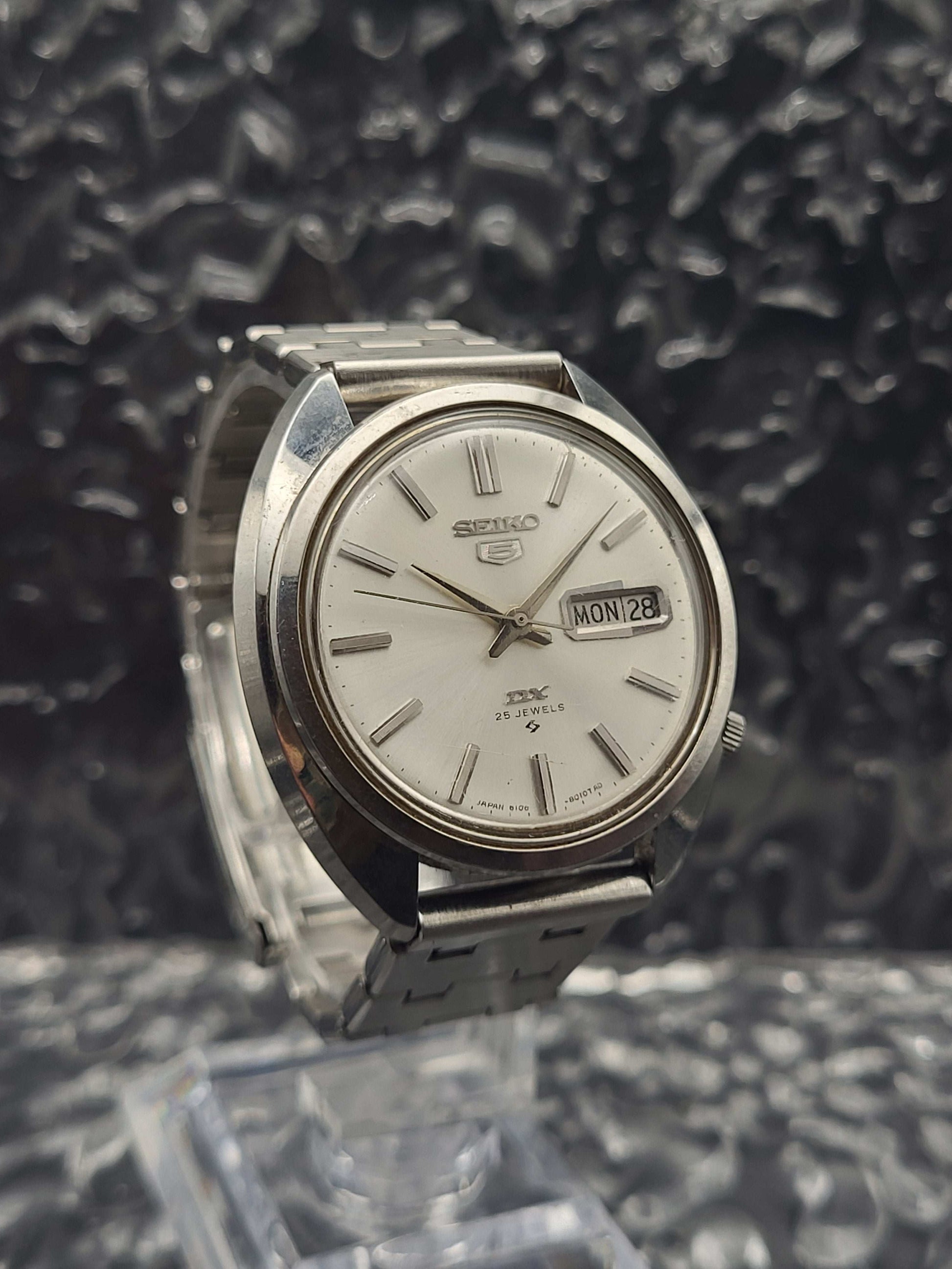 Seiko DX - Ref. 6106-8010 - Automaat - Dag Datum - 25j