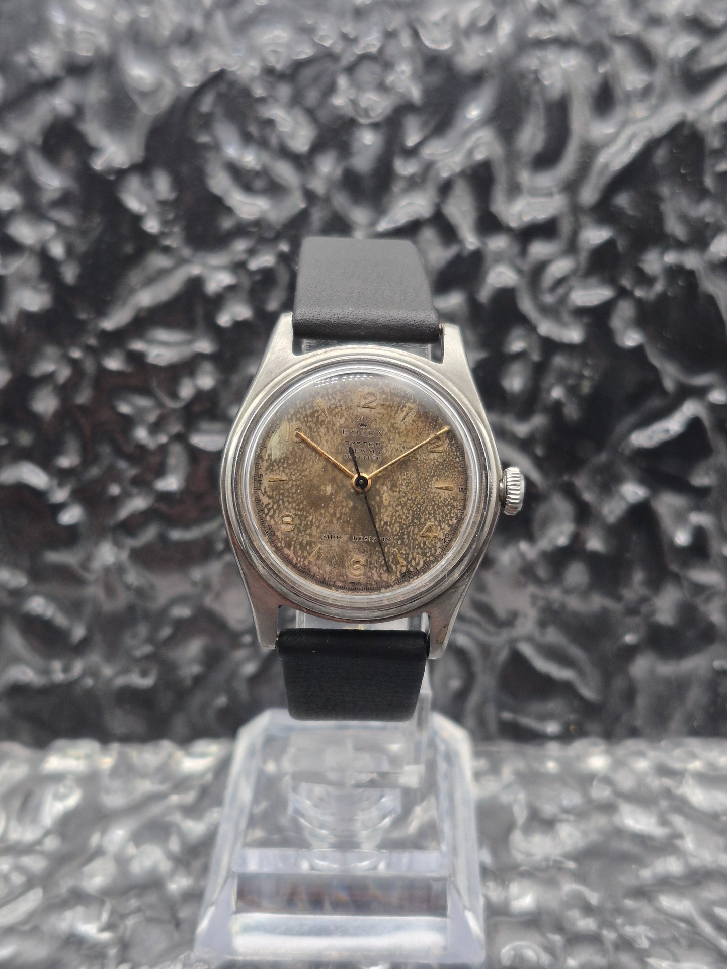 Rolex Oyster Double Signed Tropical Dial Ref. 4444 Manual