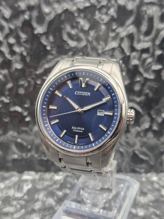 Citizen Titanium Eco-Drive Ref. AW1240-57L Full Set Solar - Red Robin Watches