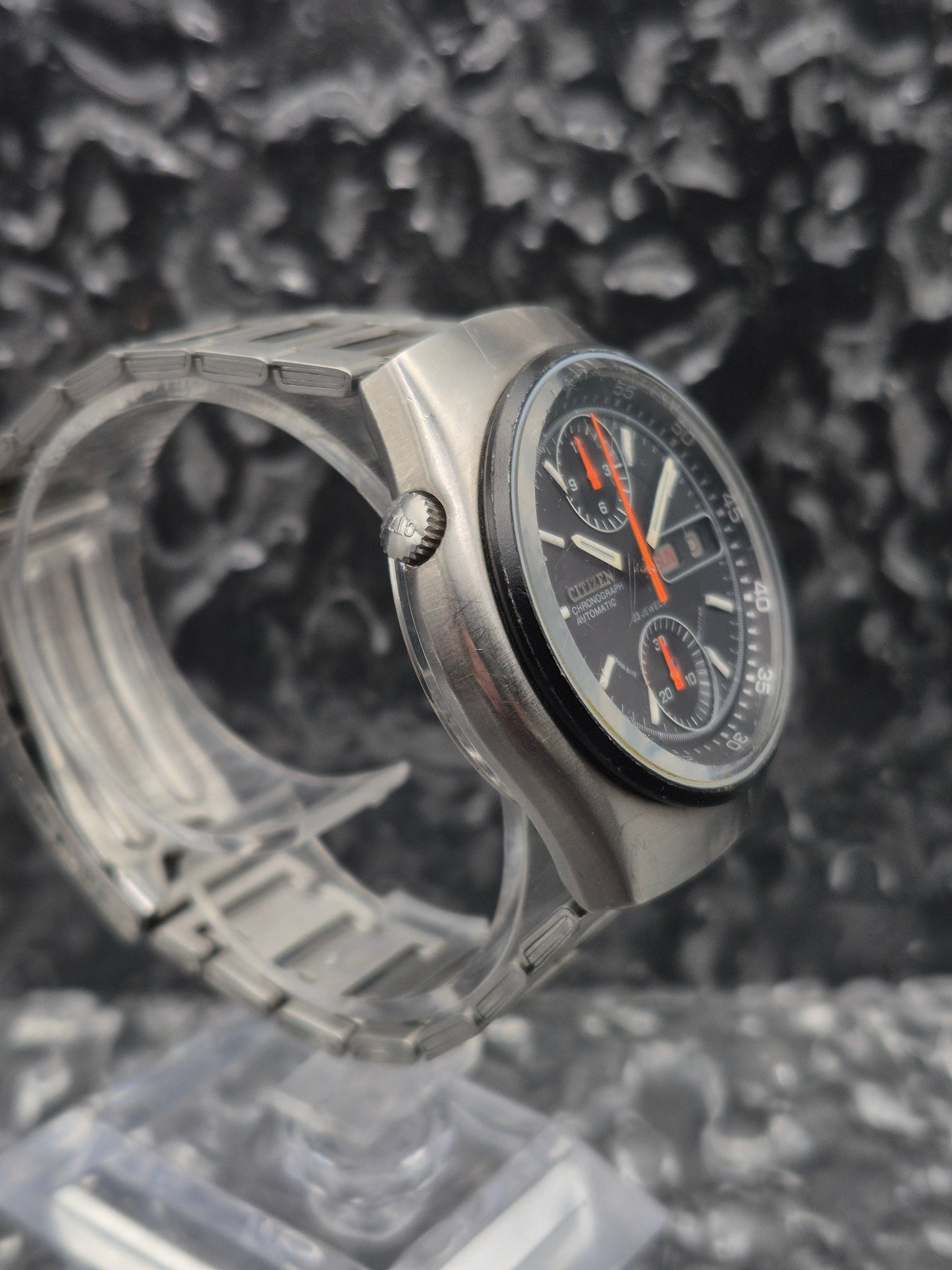 Citizen Flyback 'Spider' Ref. 67-9119 FULL SET - Original Bracelet - Very Rare! - Red Robin Watches