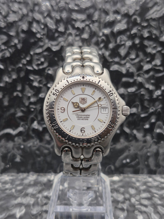 Tag Heuer S/el Ref. WG5113-PO Chronometer Automatic Vintage White Dial