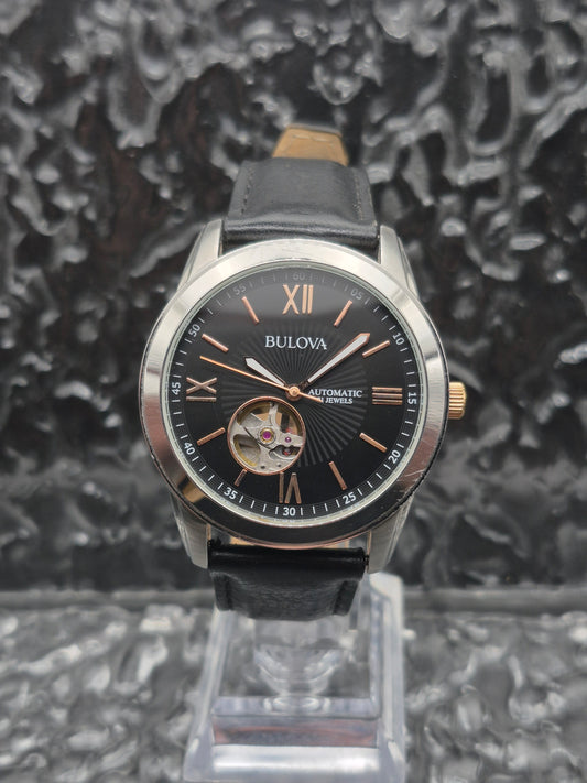 Bulova Marine Star Ref. 98A144 Two Tone Automatic Open Heart