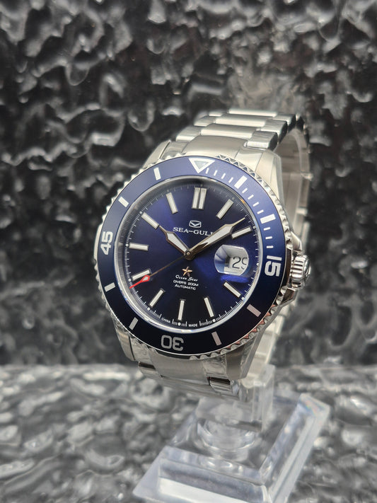 Sea-Gull Ocean Star Diver Ref. 816.523 Automatic Blue Dial