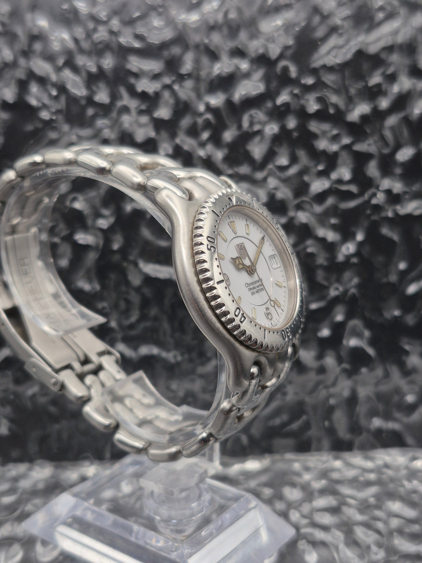 Tag Heuer S/el Ref. WG5113-PO Chronometer Automatic Vintage White Dial