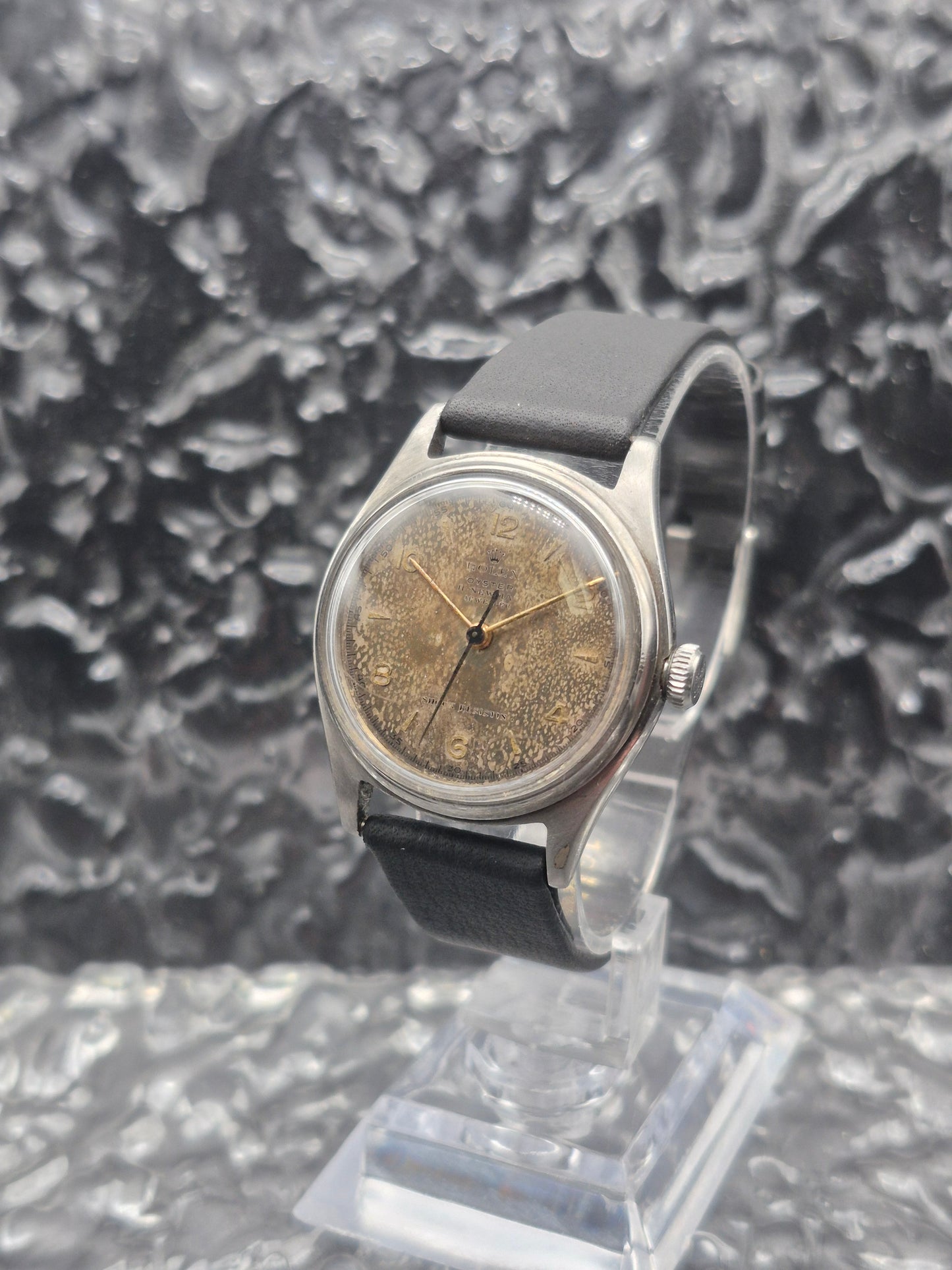 Rolex Oyster Double Signed Tropical Dial Ref. 4444 Manual