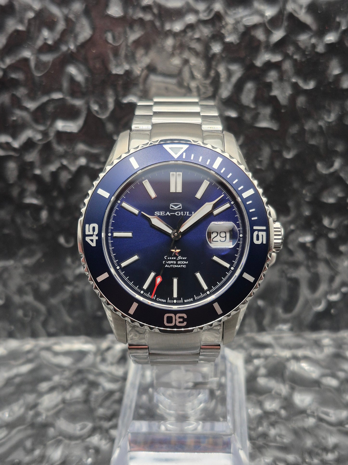 Sea-Gull Ocean Star Diver Ref. 816.523 Automatic Blue Dial