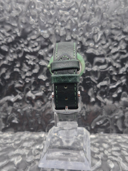 Tissot Rockwatch Ref. R150 Green Stone Unisex Watch With Box