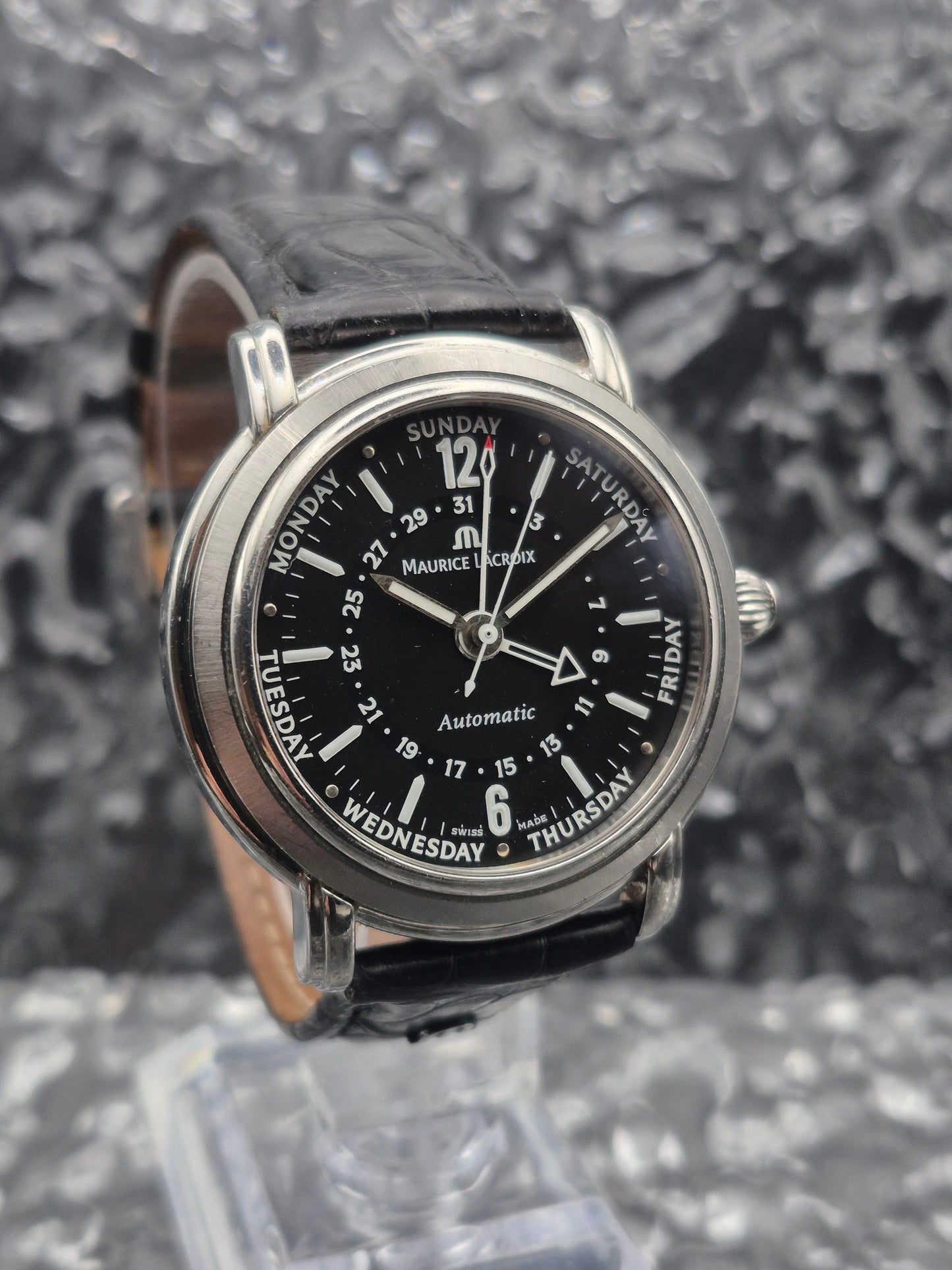 Maurice Lacroix Masterpiece 'Clinq Aiguilles' Ref. 27857 Automatic Pointer Date - Red Robin Watches