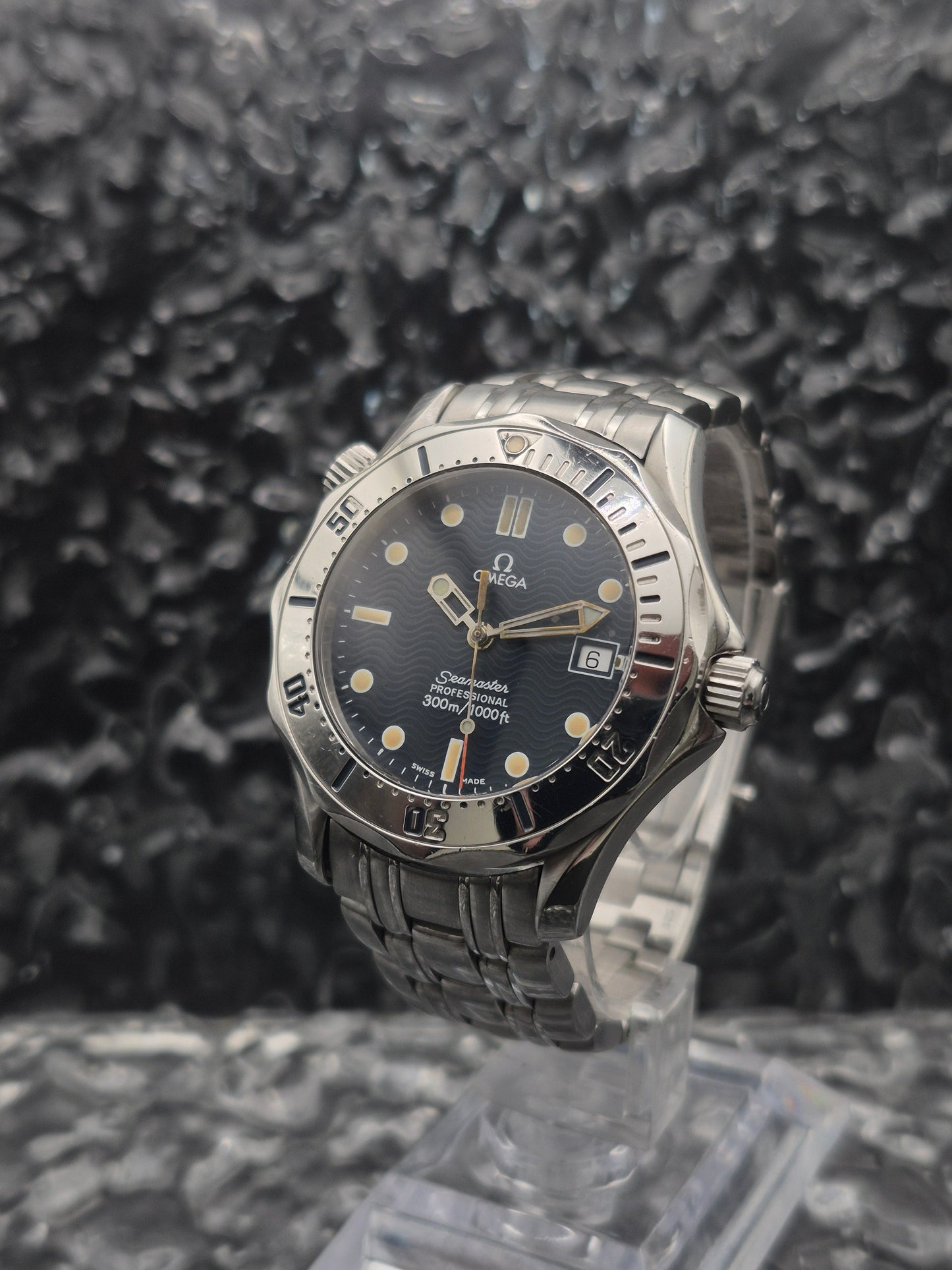 Omega Seamaster 300M Ref. 2562.80 - 196.1502 Mid Size Navy 36mm Quartz