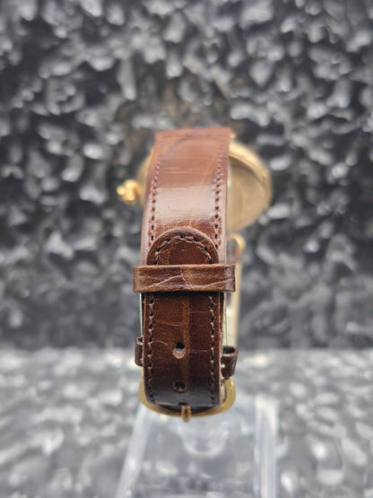 Eberhard & Co. Semi Hunter Solid 14k Yellow Gold Manual Wound Vintage