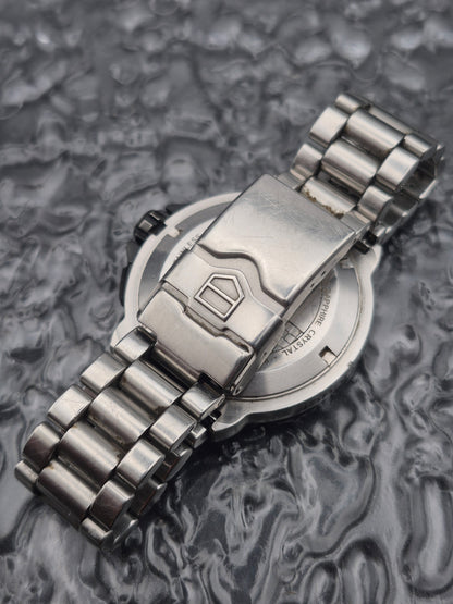TAG Heuer Formula 1 Alarm Big Date - Ref. WAH111A Quartz Vintage 41mm - Red Robin Watches
