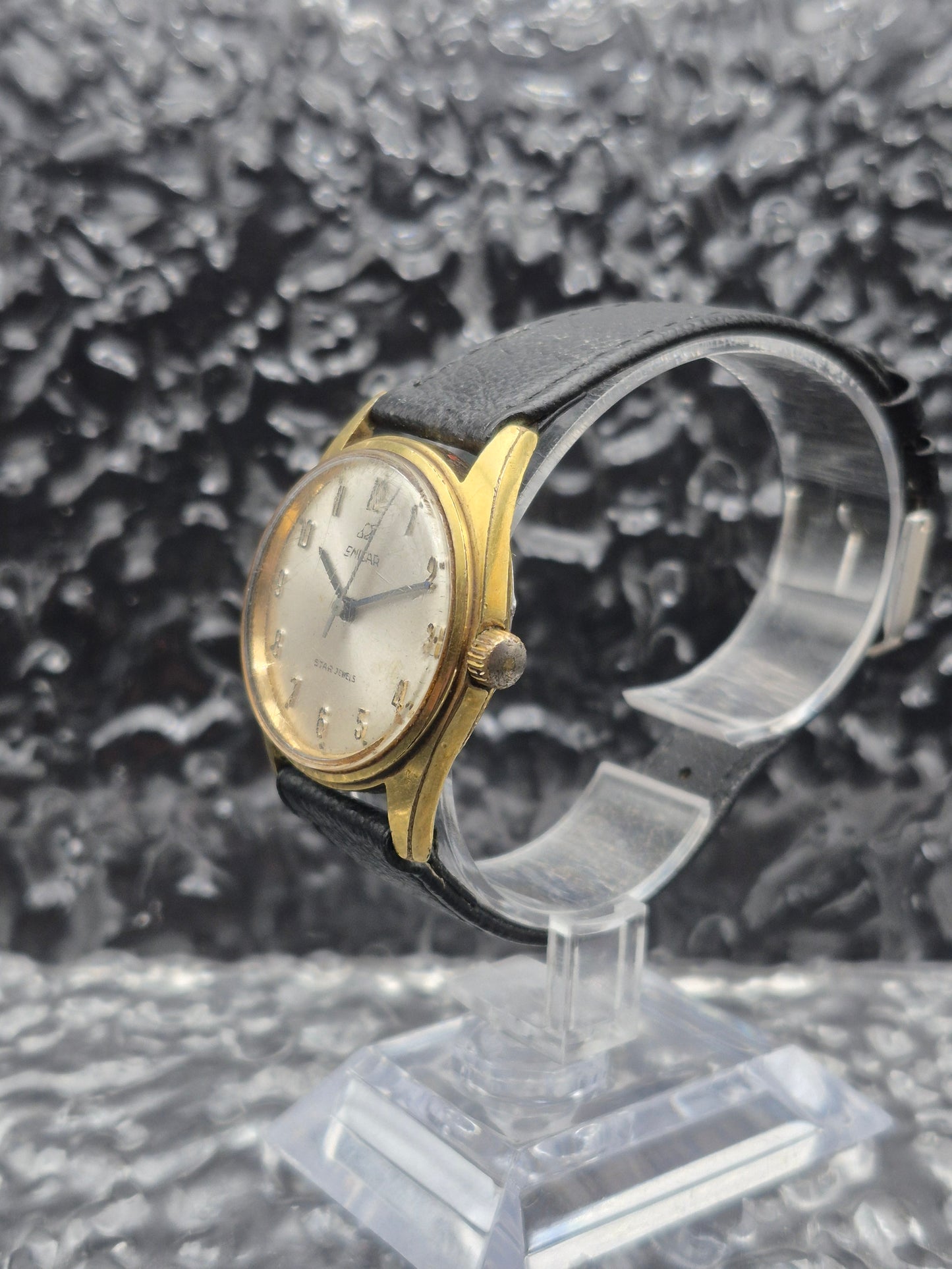 Enicar Ocean Pearl Star Jewels Ref. 140-09-05 Mechanical Manual Gold Tone - Red Robin Watches