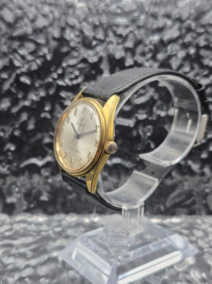 Enicar Ocean Pearl Star Jewels Ref. 140-09-05 Mechanical Manual Gold Tone - Red Robin Watches