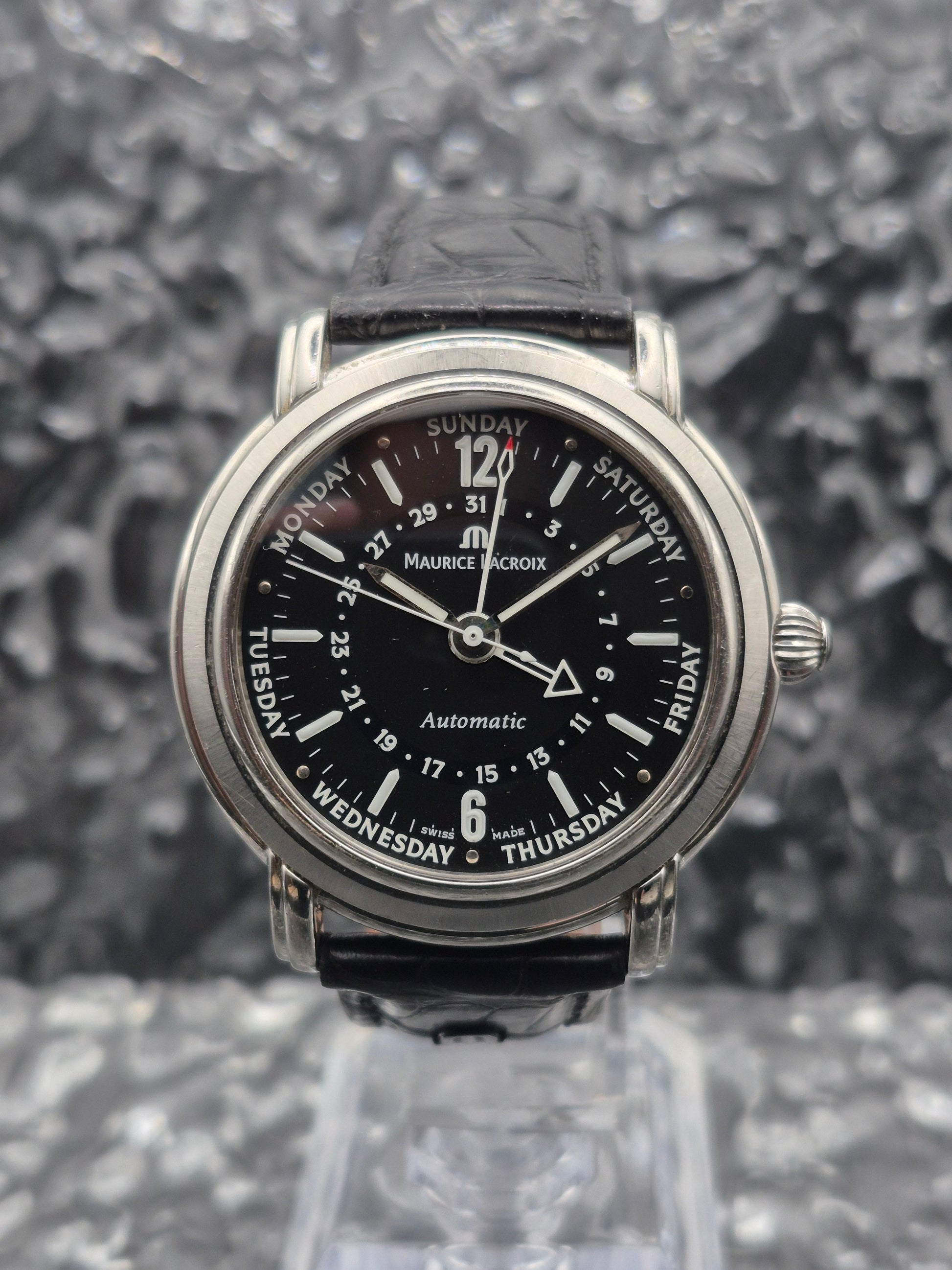 Maurice Lacroix Masterpiece 'Clinq Aiguilles' Ref. 27857 Automatic Pointer Date - Red Robin Watches