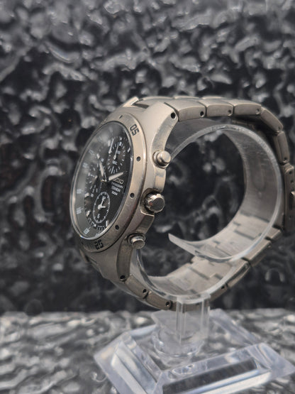 Seiko Titanium Chronograph Ref. 7T92-0ED0 Quartz Men's Watch