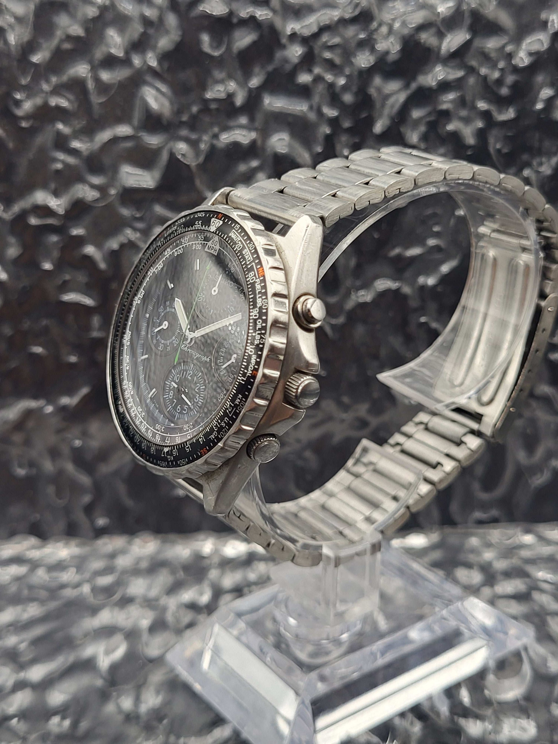 Seiko Sky Professional Chronograaf - Ref. 7T34-6A20 - Quartz