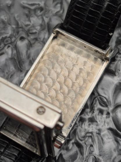 Rotary Elite Reverso Tank Ref. 10729-PO:02191 Automatic Blue Dial