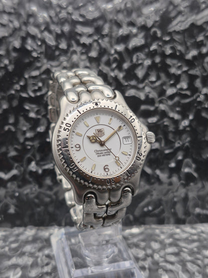 Tag Heuer S/el Ref. WG5113-PO Chronometer Automatic Vintage White Dial