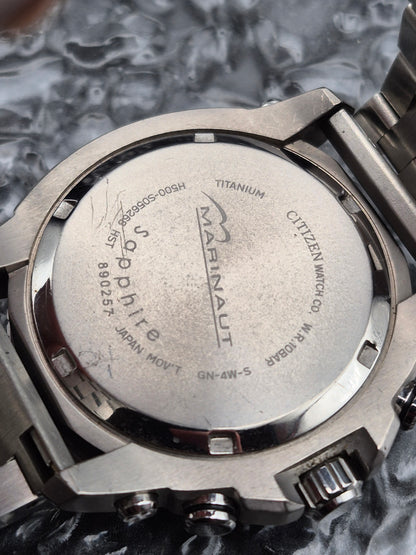 Citizen Marinaut Eco-Drive Chronograph Ref. AT0761-08E Sapphire Titanium