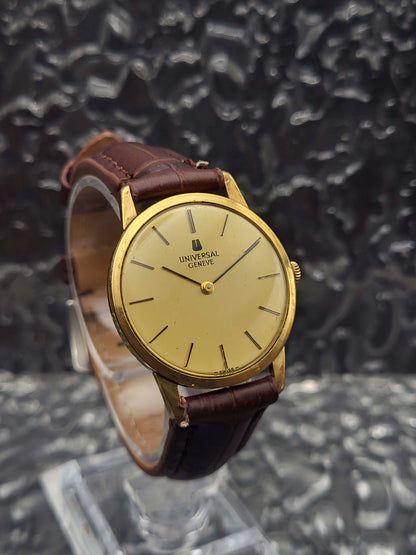 Universal Genève - Ref. 542 101 - Manual - Goudkleurig