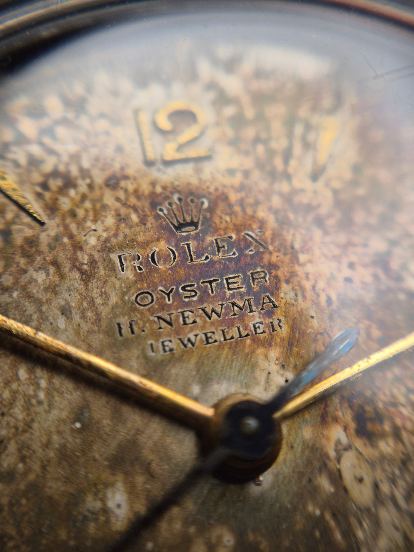 Rolex Oyster Double Signed Tropical Dial Ref. 4444 Manual