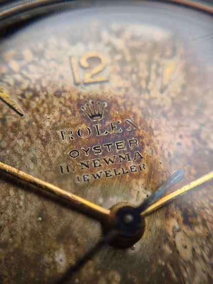 Rolex Oyster Double Signed Tropical Dial Ref. 4444 Manual