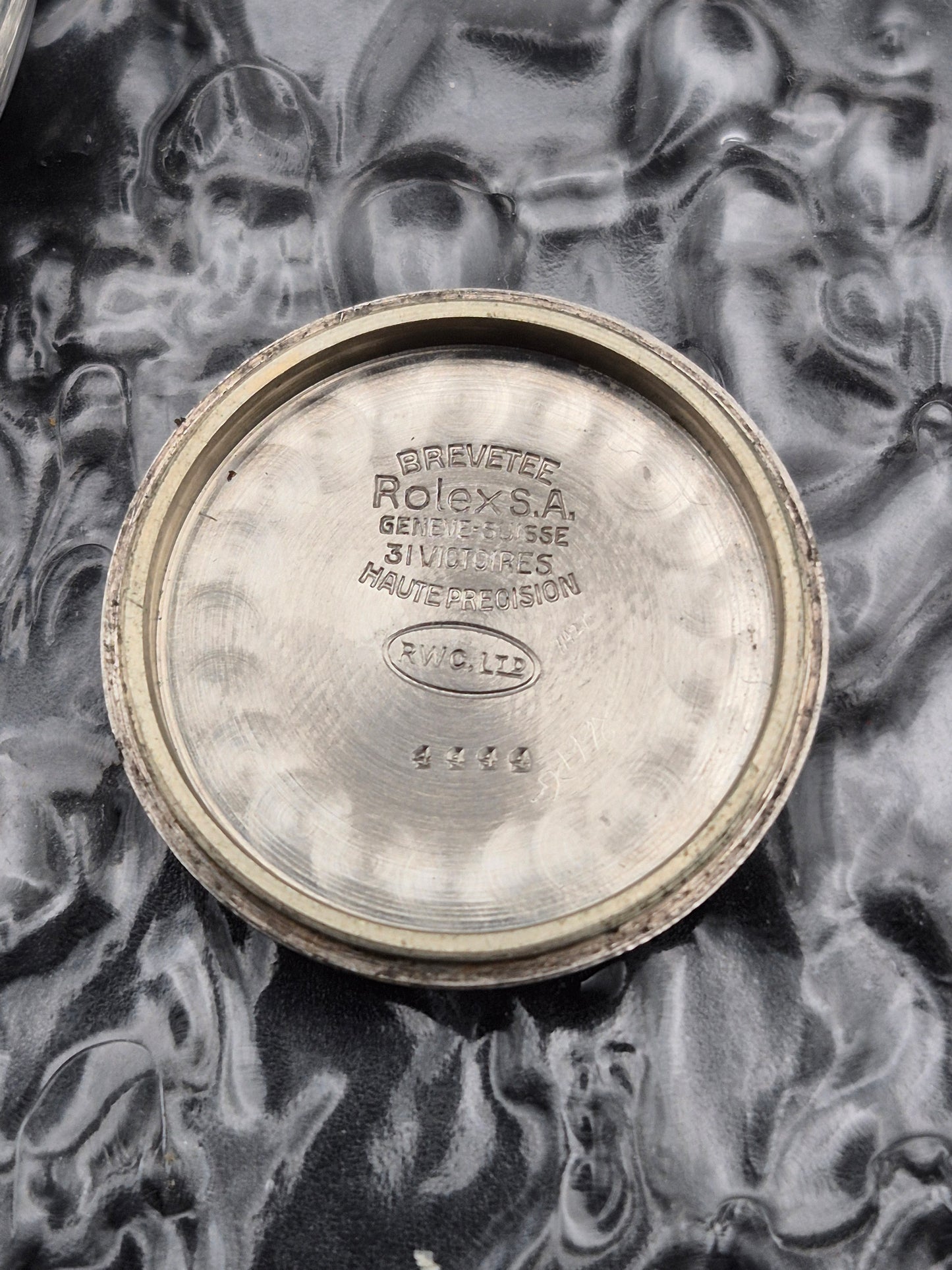 Rolex Oyster Double Signed Tropical Dial Ref. 4444 Manual