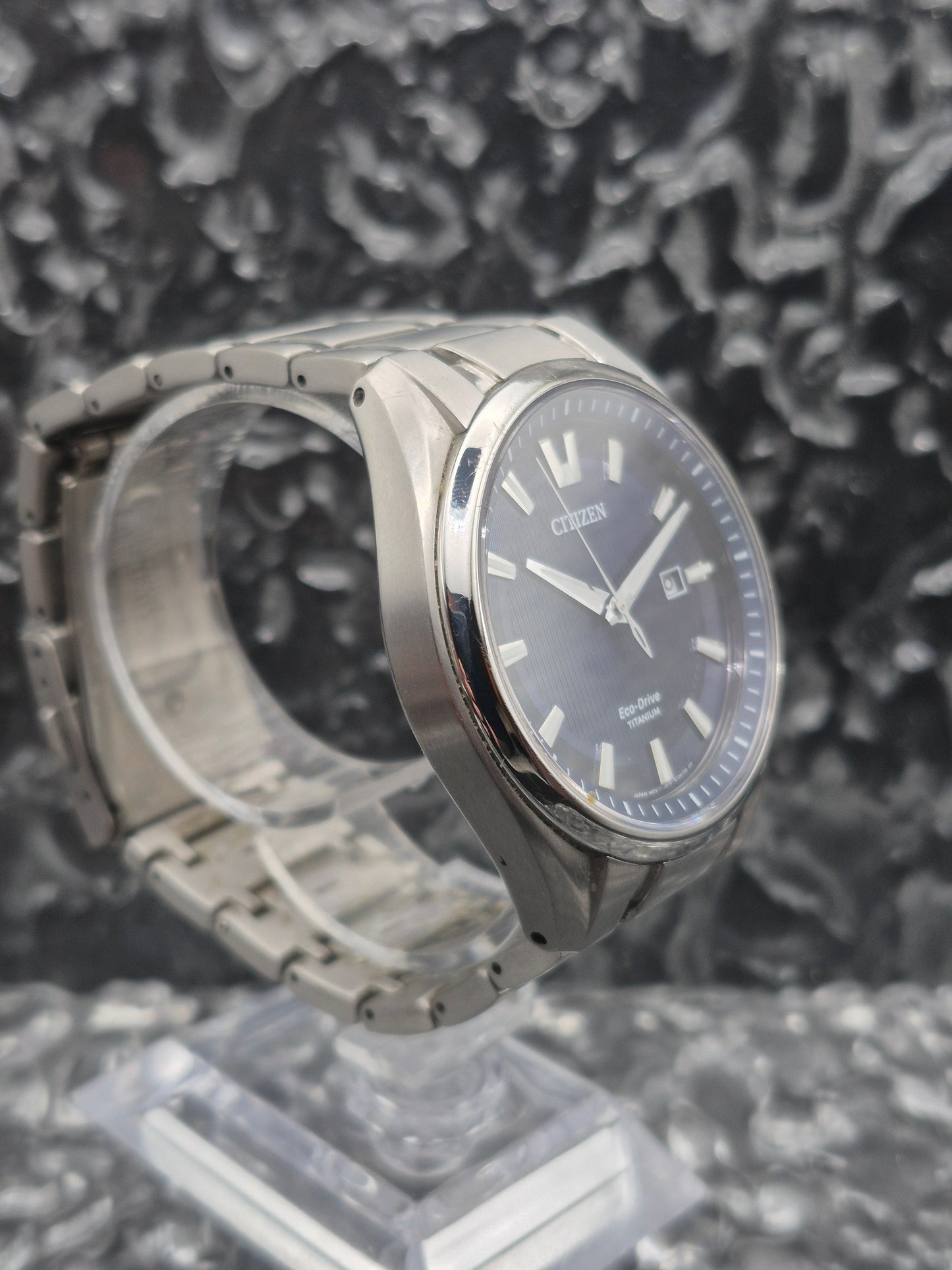 Citizen Titanium Eco-Drive Ref. AW1240-57L Full Set Solar - Red Robin Watches