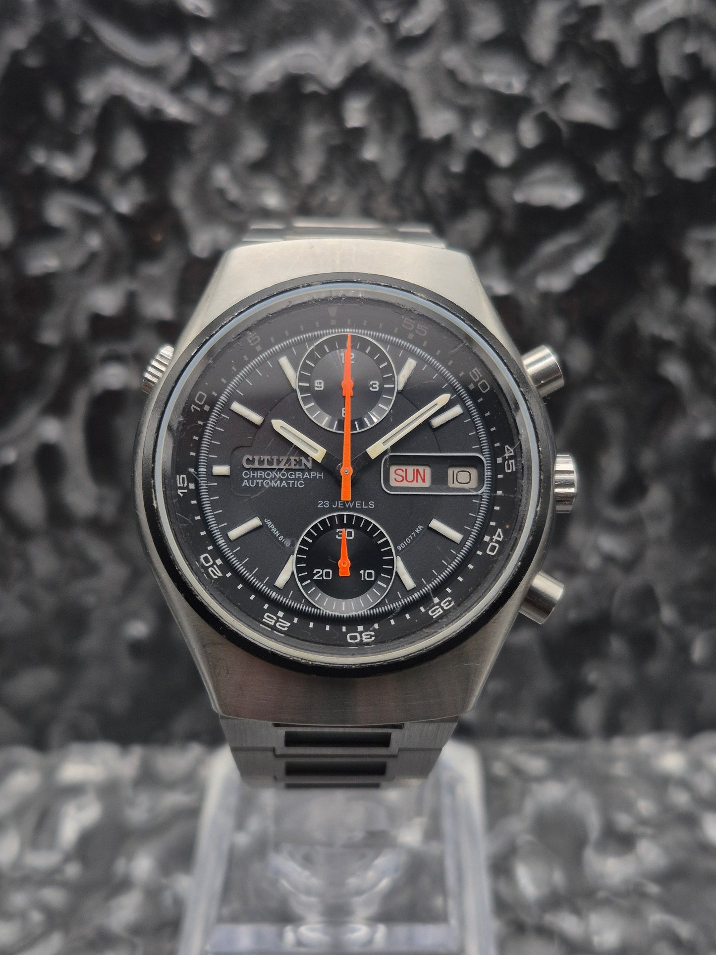 Citizen Flyback 'Spider' Ref. 67-9119 FULL SET - Original Bracelet - Very Rare! - Red Robin Watches