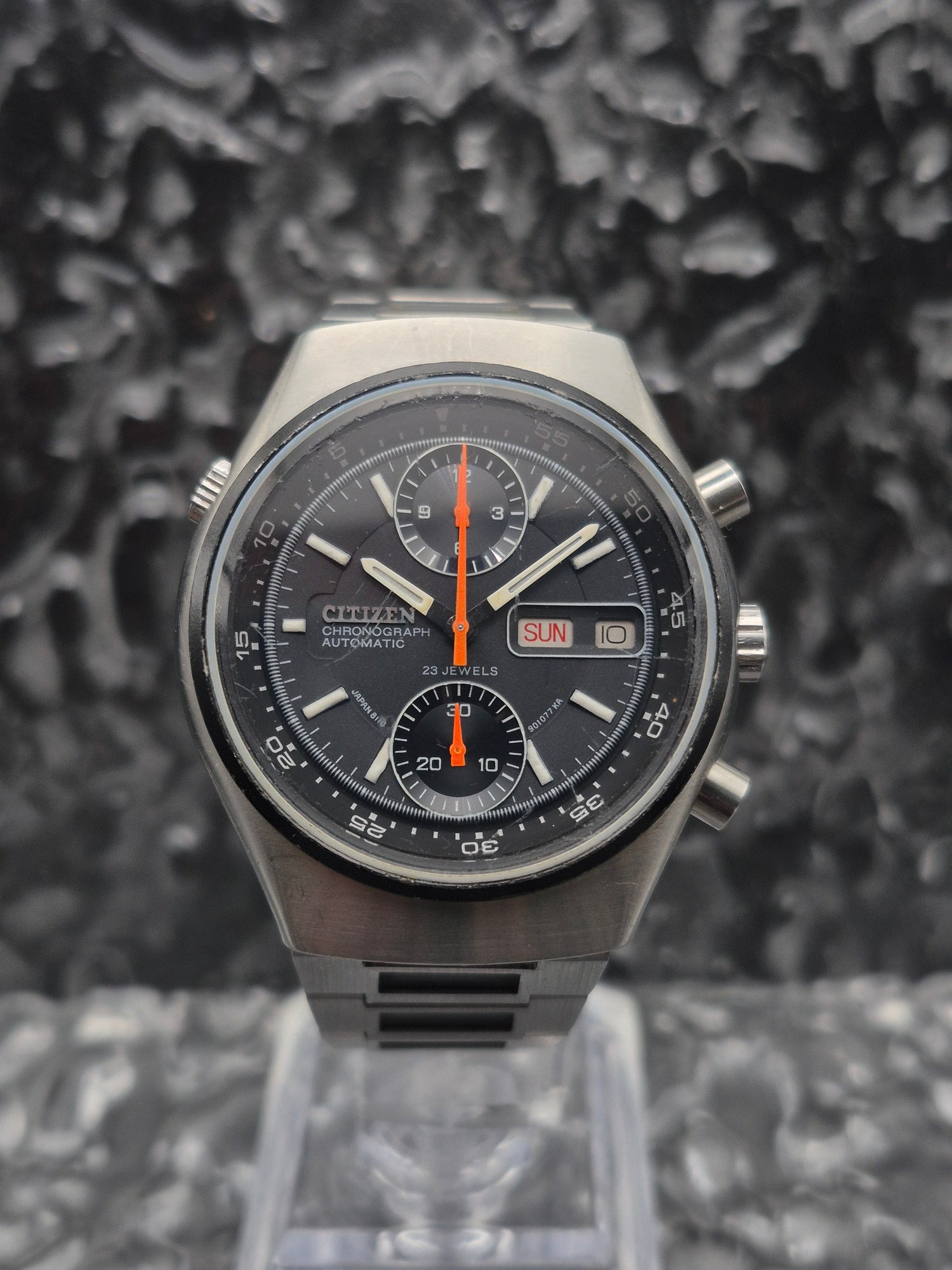 Citizen Flyback 'Spider' Ref. 67-9119 FULL SET - Original Bracelet - Very Rare! - Red Robin Watches