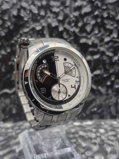 Swatch James Bond Special Hugo Drax Moonraker Ref. YRS410G Chronograph