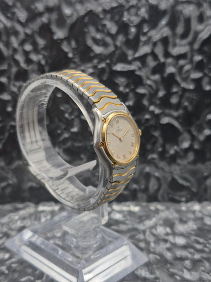 Ebel Classic Wave Ref. E 1157111 Ladies Quartz 18K YG SS