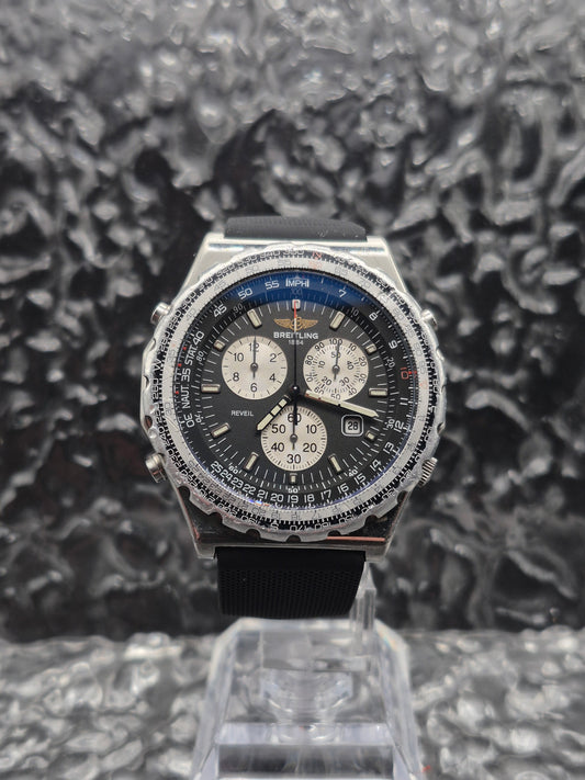 Breitling Jupiter Pilot Ref. A59028 Quartz Panda Dial - With Papers And Bracelet