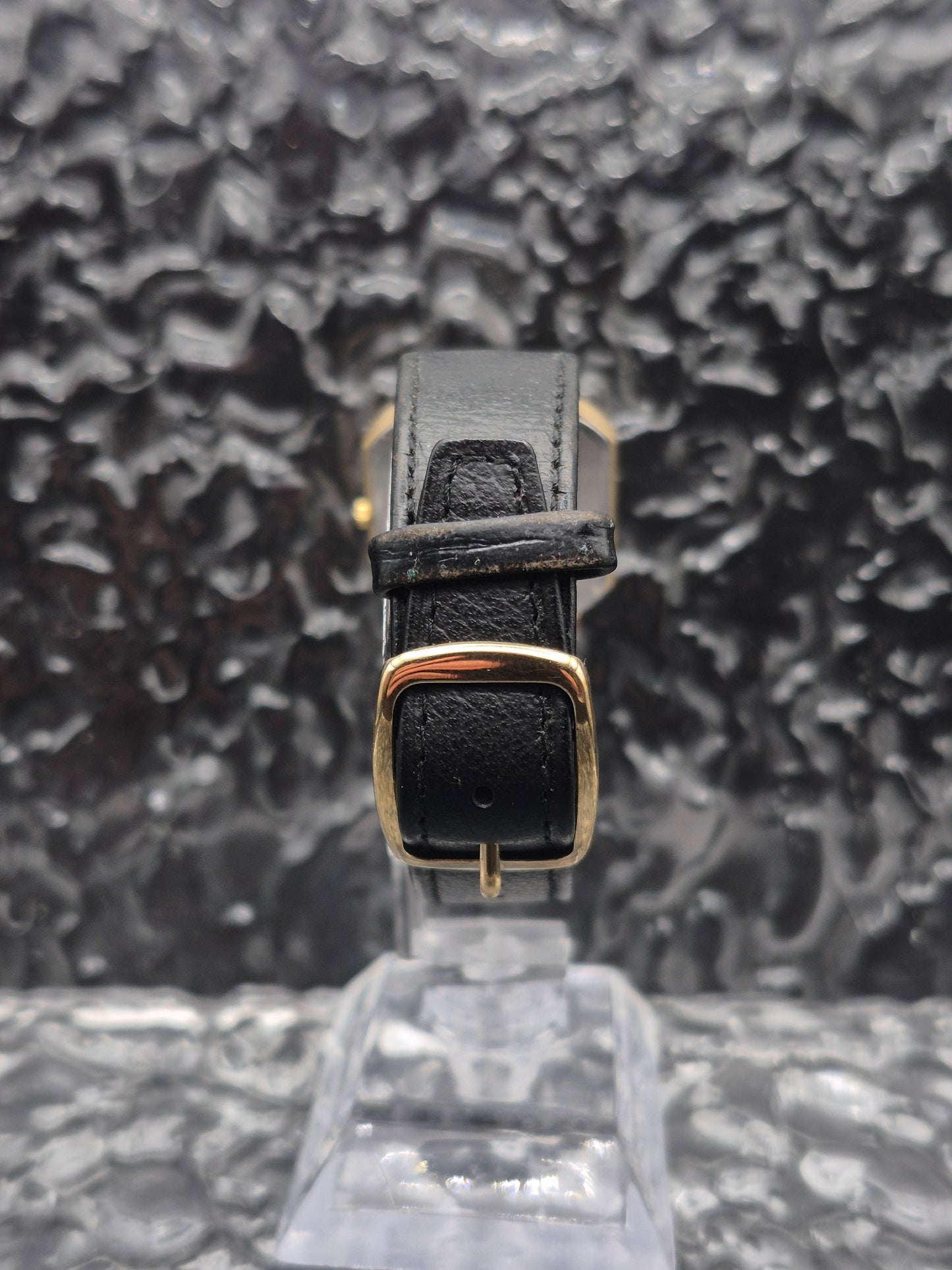 Omega De Ville Ref. 191.0192 Gold Tone Cal. 1417 - With Box And Original Buckle Quartz Square