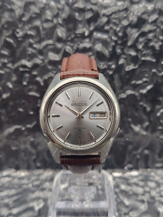 Seiko 5 Actus - Ref. 7019-7060 - Blauwgrijs - Kanji