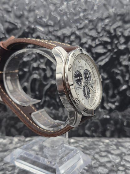 Citizen Eco-Drive Perpetual Calendar Ref. BL5470-06A Silver Dial