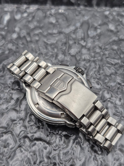 Tag Heuer Indy 500 Chronograph Ref. CAC111A Vintage 42mm Reversed Panda - Red Robin Watches