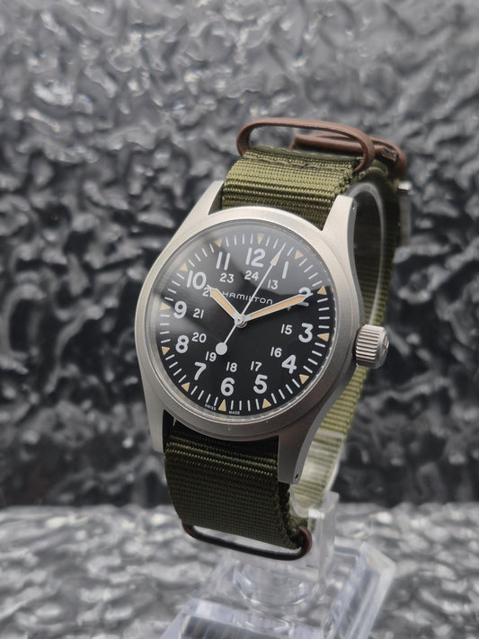 Hamilton Khaki Field Mechanical Ref. H694390 Full Set 38mm