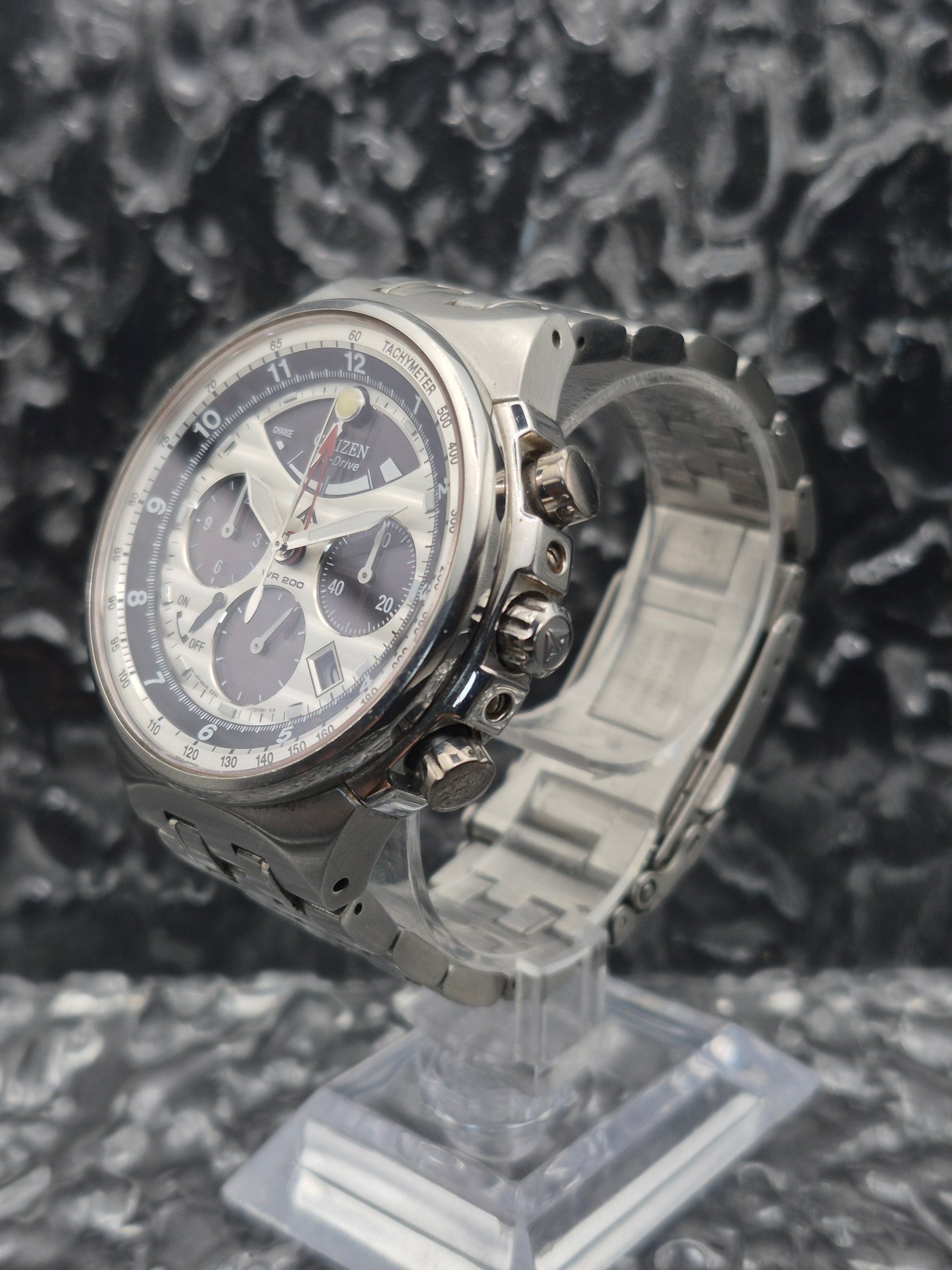 Citizen Promaster Panda Chronograph Eco-Drive E210-T007686 - Red Robin Watches