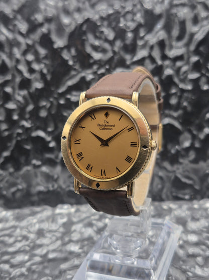 Seiko Black Diamond Collection Ref. 5P30-7020 Rotating Bezel