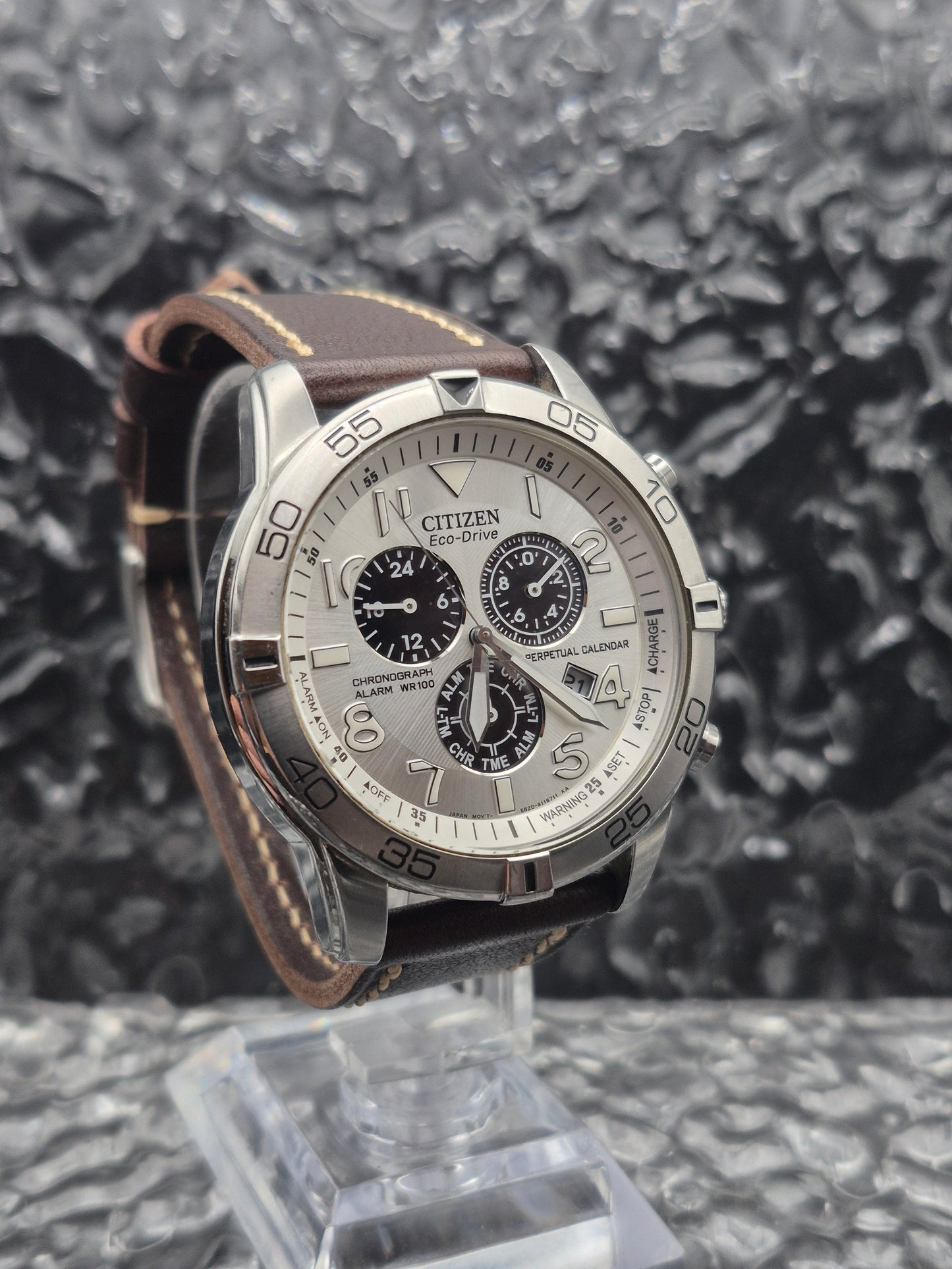 Citizen Eco-Drive Perpetual Calendar Ref. BL5470-06A Silver Dial
