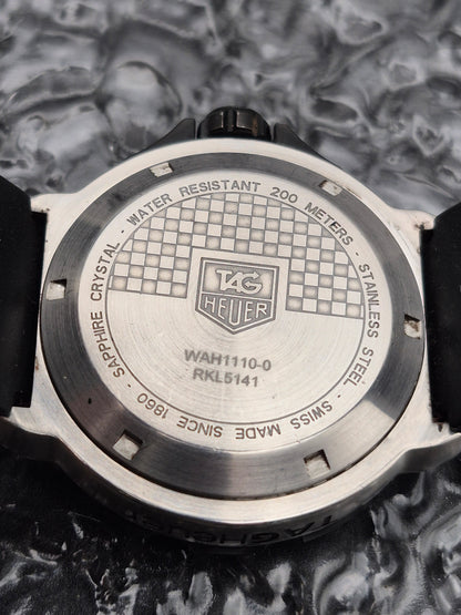 TAG Heuer Formula 1 Quartz Ref. WAH1110 41mm Vintage Original TH Strap - Boxed - Red Robin Watches