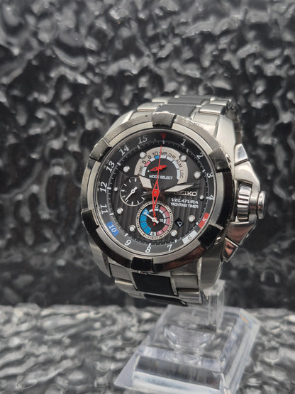 Seiko Velatura Yachting Timer Ref. 7T84-0AA0 Full Set Quartz