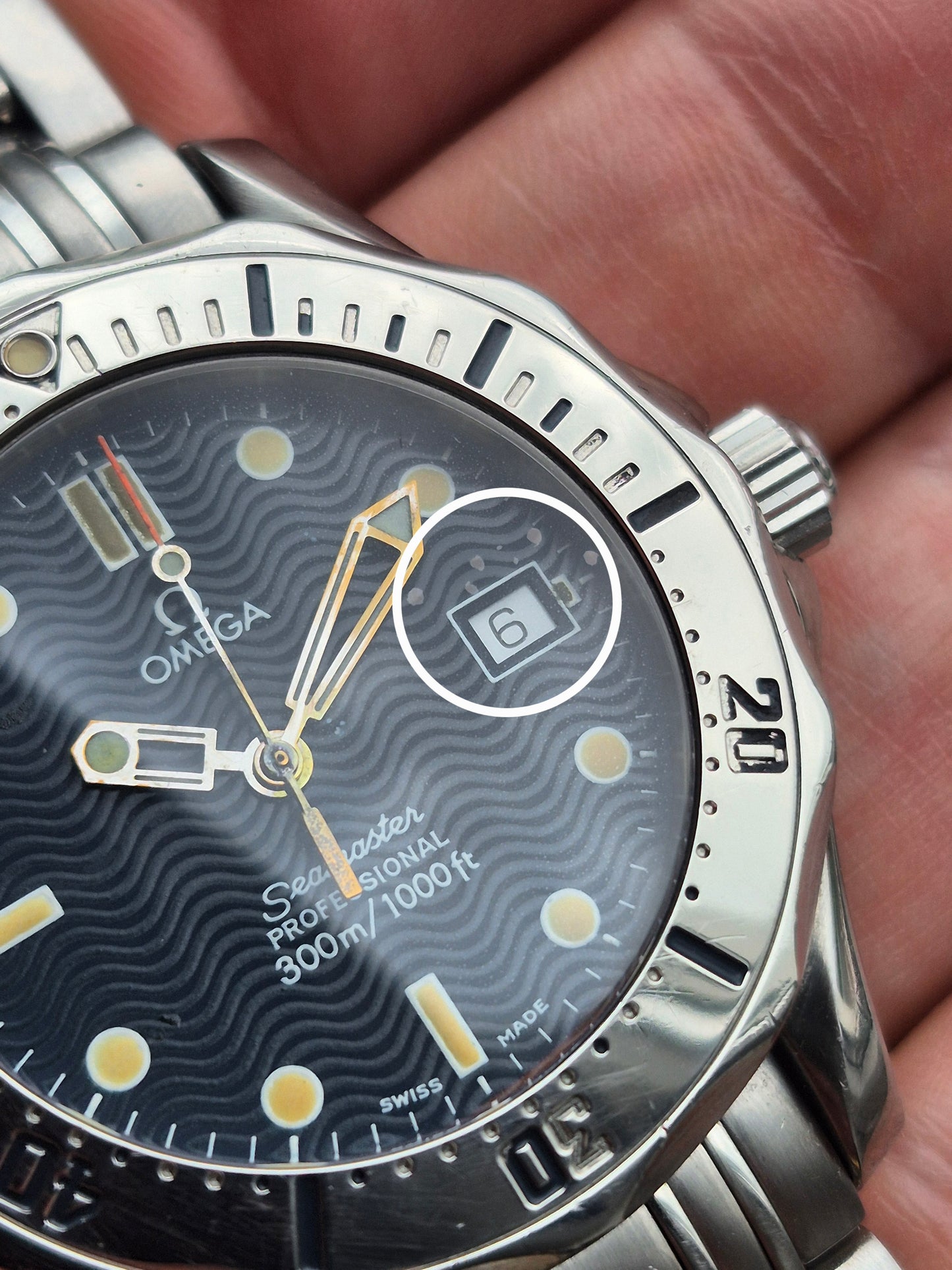 Omega Seamaster 300M Ref. 2562.80 - 196.1502 Mid Size Navy 36mm Quartz