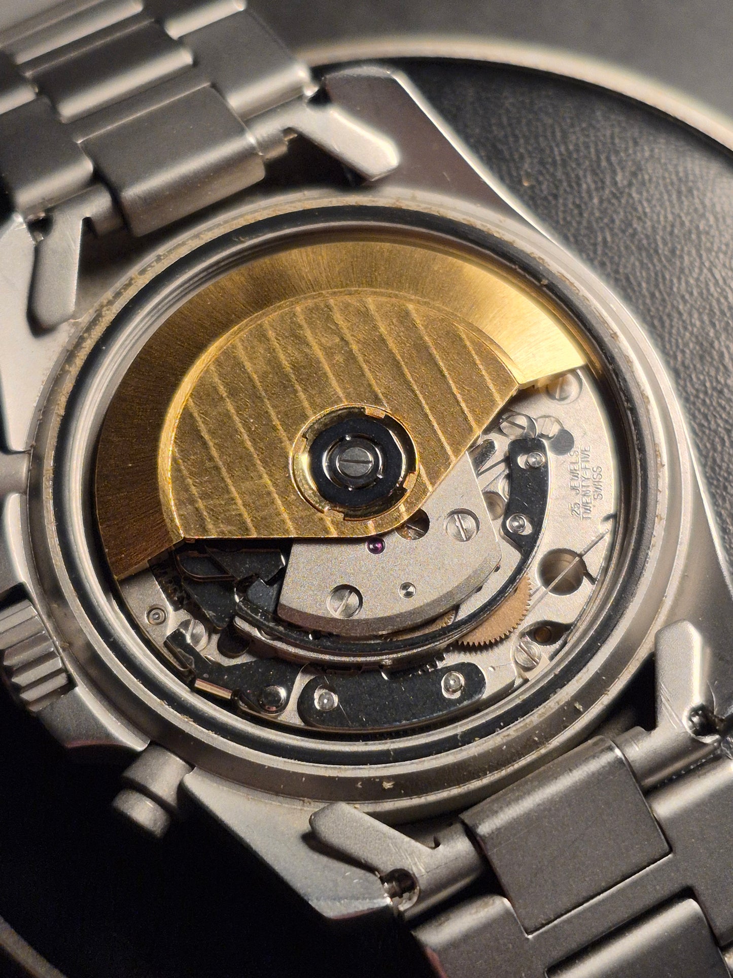 Porsche Design By Eterna Ref. 1506.41 Black Dial Valjoux 7750 Automatic - Box And 925 Cufflinks