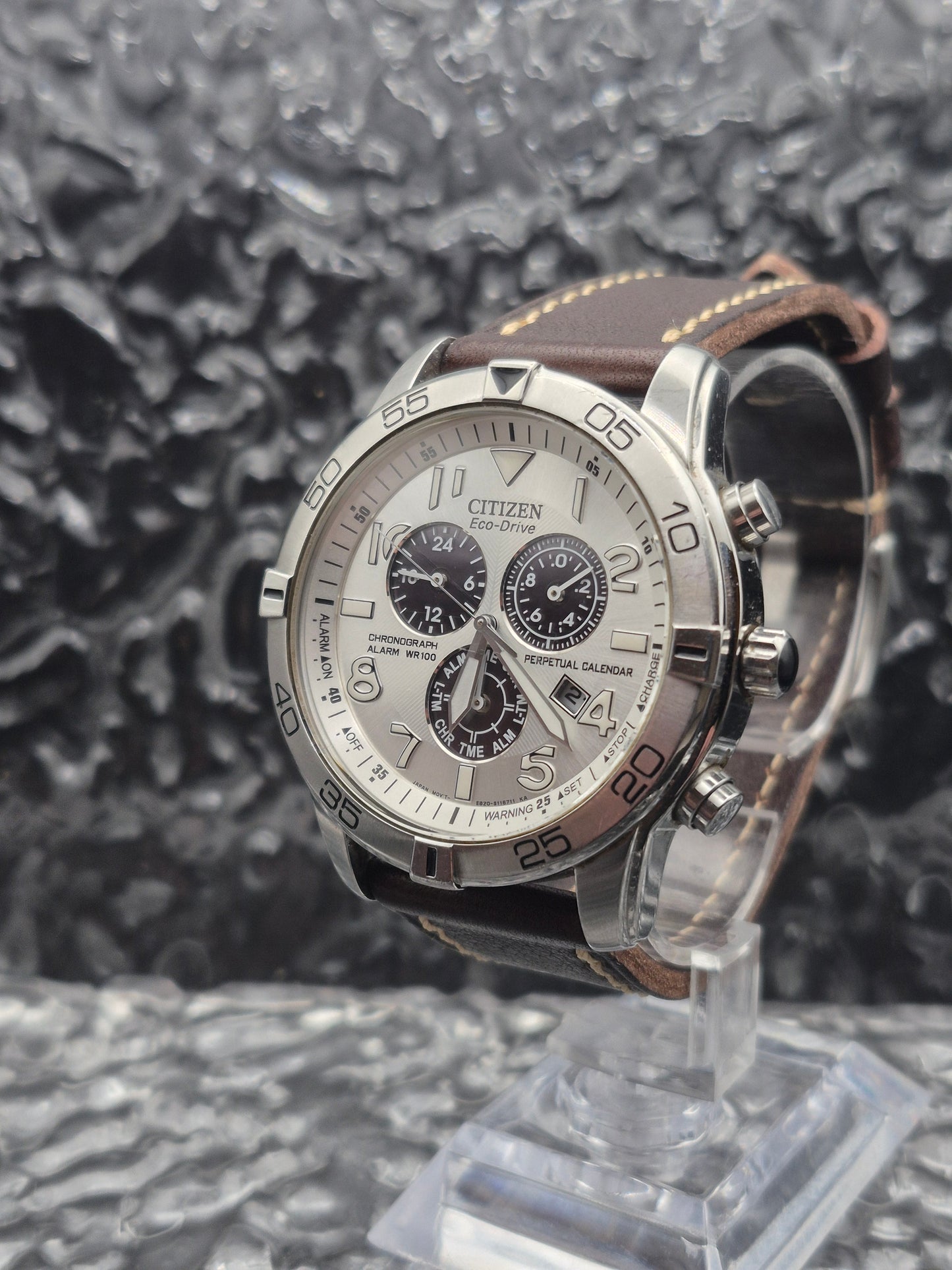 Citizen Eco-Drive Perpetual Calendar Ref. BL5470-06A Silver Dial