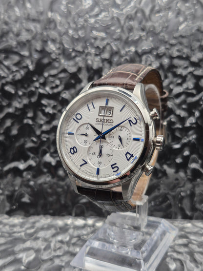 Seiko Big Date Ref. SPC155P1 - 7T04-0AE0 Full Set Quartz - Red Robin Watches