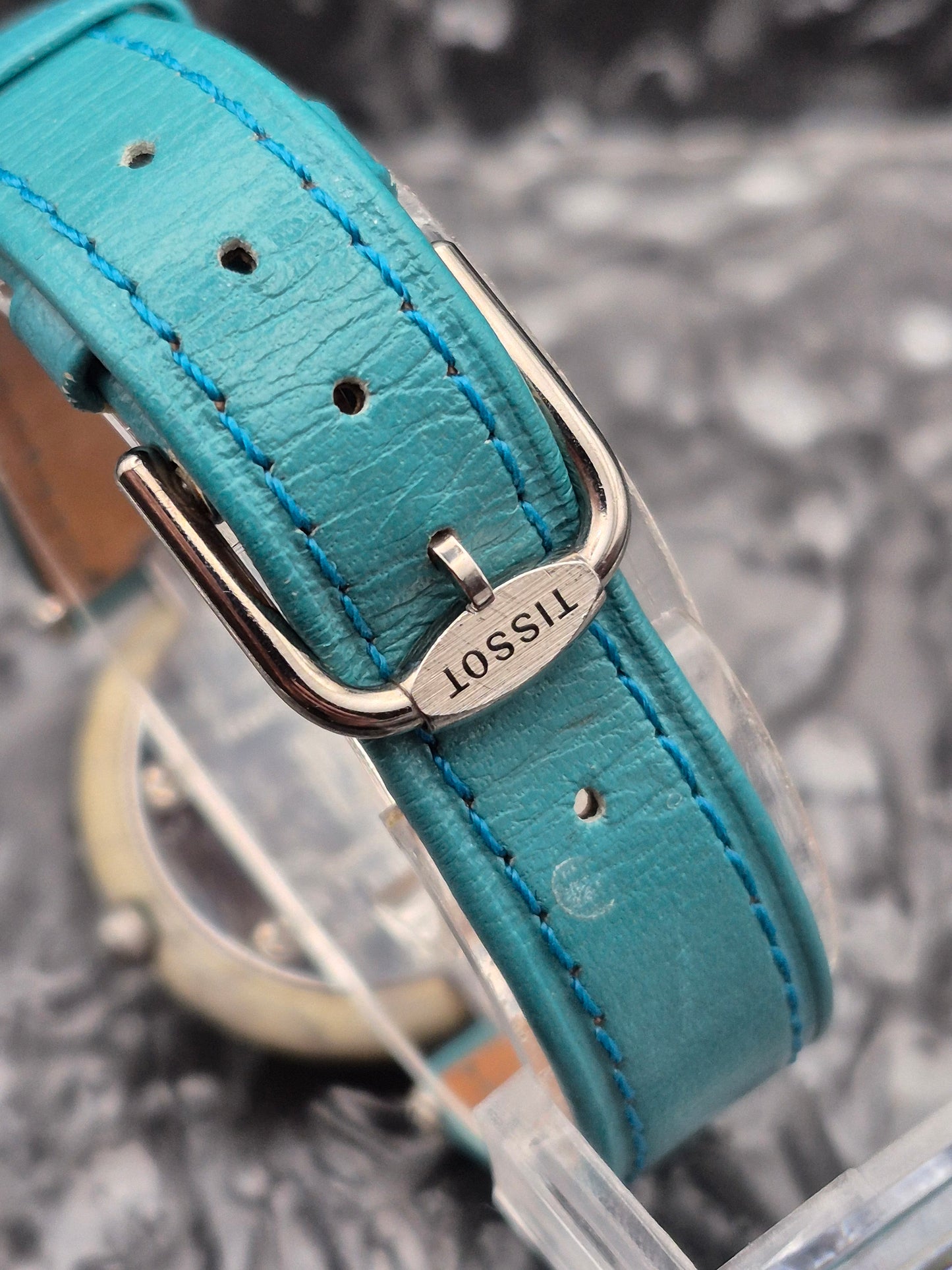 Tissot Rockwatch Ref. R150 Marble Stone Unisex Watch With Box