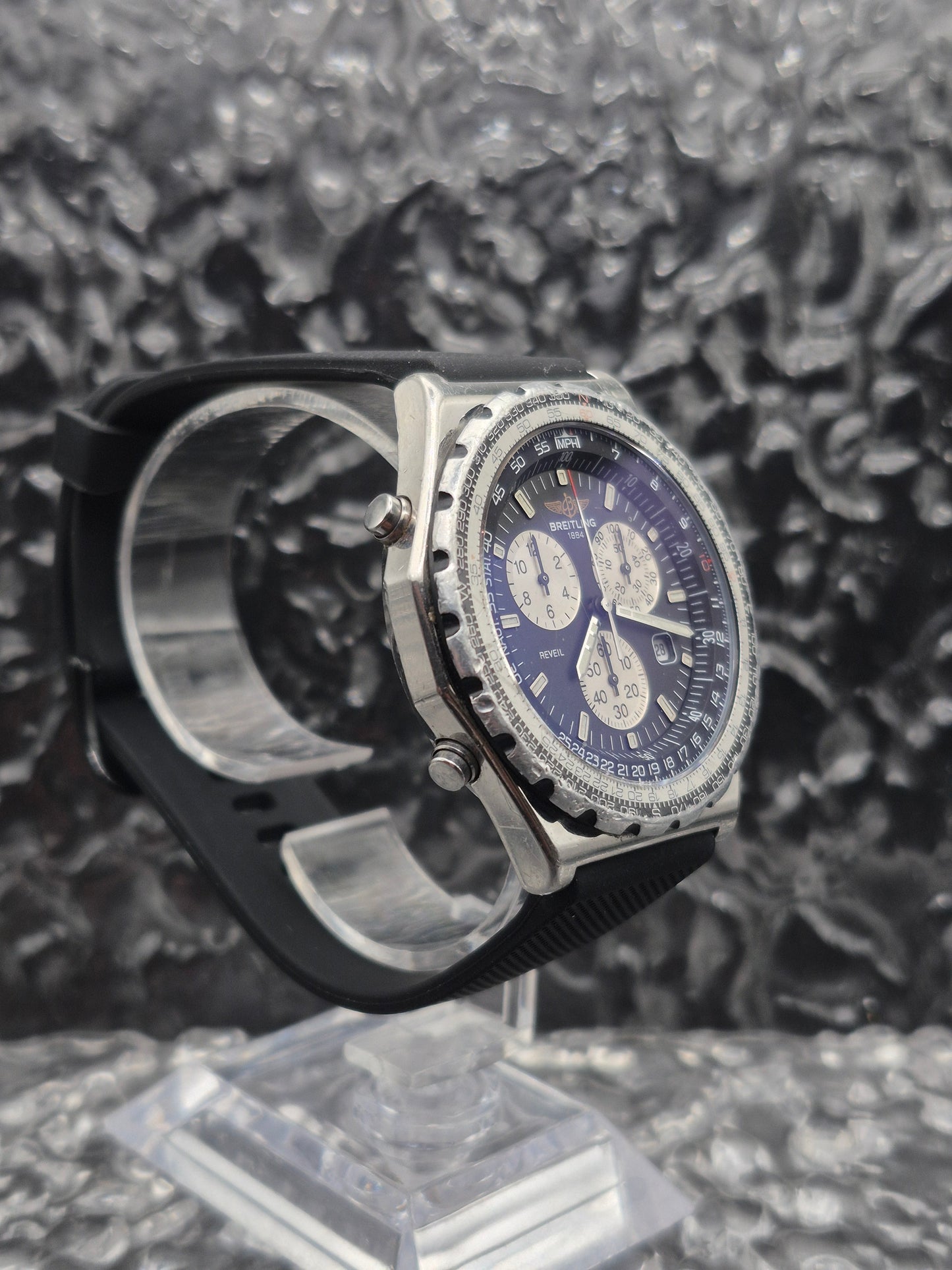 Breitling Jupiter Pilot Ref. A59028 Quartz Panda Dial - With Papers And Bracelet