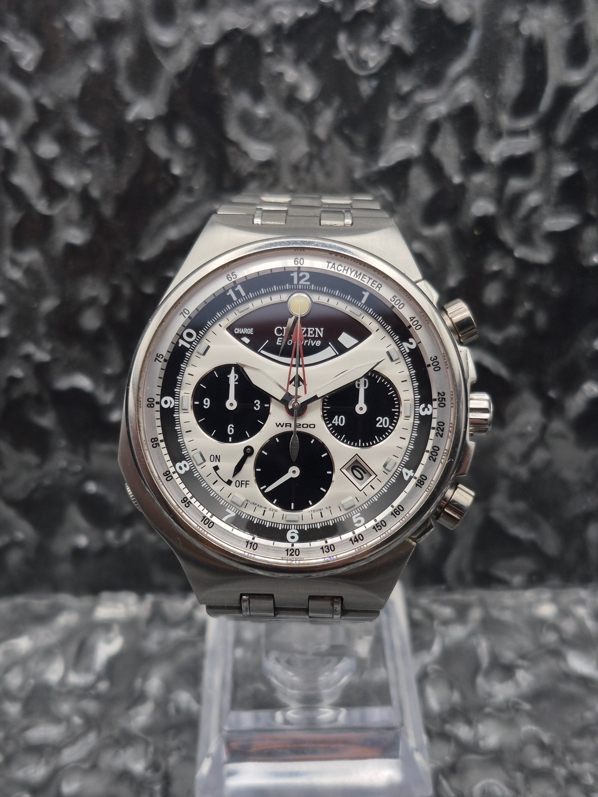 Citizen Promaster Panda Chronograph Eco-Drive E210-T007686 - Red Robin Watches